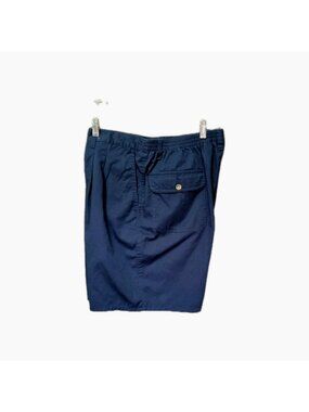 David Taylor‎ Mens Shorts 34/36  Pleated Dark Navy Blue Chino Golf Leisure